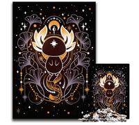 1000 Piece Puzzle Astral Axolotl Impossible Jigsaw Puzzles for Adults Perfect for Family Fun Party Games Birthday Party Favors 1000 PCS(75x50cm)