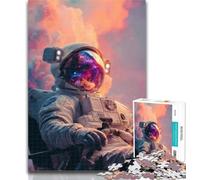 1000 Piece Puzzle Astronaut 1000 Piece Jigsaw Puzzles for Teenagers Gifts,Artists Collection, Fine Art for Age 14+ 50x75cm