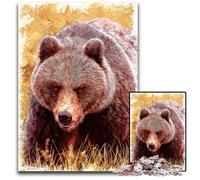 1000 Piece Puzzle Bear Paper Jigsaw Puzzles for Adults for Home Decor Ideal Christmas & New Year Gift for Teenagers 1000 PCS(38x26cm)