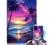 1000 Piece Puzzle Beautiful Beaches Scenery Jigsaws Puzzles 1000 Pieces for Adults Gifts,Learning Educational Toy for Is Ideal As A Gift for The Whole Family 50x75cm