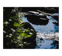 1000 Piece Puzzle Beautiful Decoration Puzzle-Stones,Water,River,Ripples,Glare 70x50cm