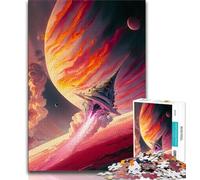 1000 Piece Puzzle Beautiful Space Landscape Jigsaw Puzzles for Adults 1000 Pieces,Train Your Brain And Hands Birthday Present, Gifts (50x75cm)