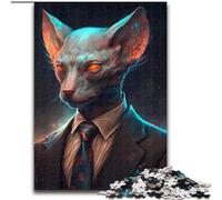 1000 Piece Puzzle Boss Labrador Difficult Puzzles for Adults size 26x38cm Brain Teaser & Home Decor, Perfect