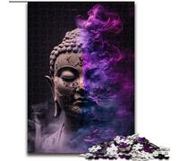 1000 Piece Puzzle Buddha Statues Jigsaw Puzzle 1000 Pieces Family Interactive Game, Ideal for Teenagers, Brain Teaser Gift (Size 26x38cm)