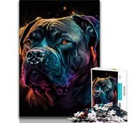 1000 Piece Puzzle Cane Corso Colorful Jigsaw Puzzles for Adults 1000 Pieces,Train Your Brain And Hands Birthday Present, Gifts (38x26cm)