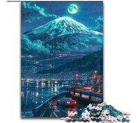 1000 Piece Puzzle Cars Under The Night Sky 1000Pc Adults Jigsaw Puzzle Challenging Brain Teaser for Teenagers & Families (Size 26x38cm)