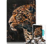 1000 Piece Puzzle Cheetah 1000 Piece Jigsaw Puzzles for Adults Gifts,Educational Game Challenge Toy for Women And Men 26x38cm