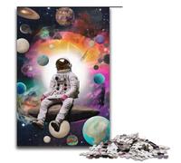 1000 Piece Puzzle Chillin on My Day Off Jigsaw for Adults Wooden Jigsaw Challenging Game 1000 PCS