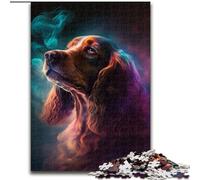 1000 Piece Puzzle Cocker Spaniel Nebula Puzzles for Adults size : 50x75cm Ideal for Teenagers & Collectors, Travel Gift, Family Activity
