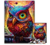 1000 Piece Puzzle Color Bird cardboard Jigsaw Puzzles for Adults Challenging DIY Brain Teaser, Perfect Family Game Or Decorative Gift 26X38CM/10.23x14.96inch