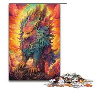 1000 Piece Puzzle Colorful Condor Warrior Jigsaw for Adults Paper Jigsaw Challenging Game 1000 PCS(38x26cm)