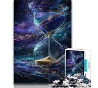1000 Piece Puzzle Cosmic Hourglass 1000 Piece Jigsaw Puzzle for Adults Teens,Train Your Brain And Hands Gifts for Friends And Family 26x38cm