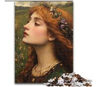 1000 Piece Puzzle Country Girl JigsawPuzzle 1000 Pieces for Adults Challenging Brain Teaser for Teenagers & Families 26X38CM