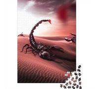 1000 Piece Puzzle, Desert of Giant Scorpions, 38x26cm/1000pcs