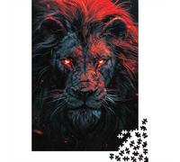 1000 Piece Puzzle, Devil Lion King, 70x50cm/1000pcs