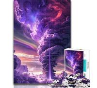 1000 Piece Puzzle Dream Cloud Jigsaw Puzzles 1000 Pieces for Adults Teens,Learning Educational Toy for Is Ideal As A Gift for The Whole Family 26x38cm
