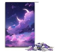 1000 Piece Puzzle Educational Games Anime Colourful Clouds Jigsaw Puzzles for Adults Paper Jigsaw For Family Fun & Game Night 1000PCS(38x26cm)