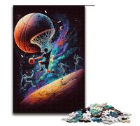 1000 Piece Puzzle Educational Games Basketball Sport Colorful Jigsaw Puzzles for Adults Wooden Jigsaw For Family Fun Game Night 75x50cm