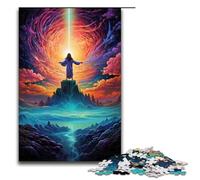 1000 Piece Puzzle Educational Games Brazil Jesus Savior Jigsaw Puzzles for Adults Wooden Jigsaw For Family Fun Game Night 75x50cm