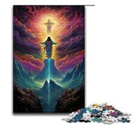 1000 Piece Puzzle Educational Games Brazil Jesus Savior Jigsaw Puzzles for Adults Wooden Jigsaw For Family Fun Game Night 75x50cm