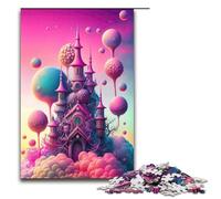 1000 Piece Puzzle Educational Games Candyland for Kids Room Jigsaw Puzzles for Adults Wooden Jigsaw For Family Fun Game Night 75x50cm