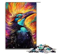 1000 Piece Puzzle Educational Games Colorful Bird Jigsaw Puzzles for Adults Wooden Jigsaw For Family Fun Game Night 75x50cm