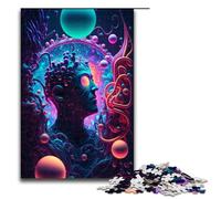 1000 Piece Puzzle Educational Games Connecting to The Universe Jigsaw Puzzles for Adults Wooden Jigsaw For Family Fun Game Night 75x50cm