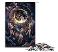 1000 Piece Puzzle Educational Games Dreamcatcher Tales Jigsaw Puzzles for Adults Wooden Jigsaw For Family Fun & Game Night 75x50cm