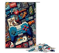 1000 Piece Puzzle Educational Games Gamer Life Jigsaw Puzzles for Adults Wooden Jigsaw For Family Fun Game Night 75x50cm