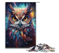 1000 Piece Puzzle Educational Games Painting Color Animal Owl Jigsaw Puzzles for Adults Paper Jigsaw For Family Fun & Game Night 1000PCS(38x26cm)