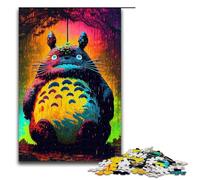 1000 Piece Puzzle Educational Games Totoro Jigsaw Puzzles for Adults Wooden Jigsaw For Family Fun & Game Night (75x50cm)