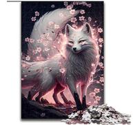 1000 Piece Puzzle Fantasy Fox Jigsaw Puzzles for Adults 1000 Piece for Birthdays, Holidays, And Special Occasions (Size 50x75cm)