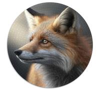 1000 Piece Puzzle Fantasy Fox Round Jigsaws 1000 Pieces for Adults Intricate Design for Teenagers, DIY Decor, And Brain-Boosting Fun 67.5x67.5cm