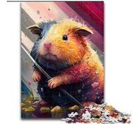 1000 Piece Puzzle Fantasy Guinea Pig Jigsaw Puzzles size 50x75cm Challenging Brain Teaser for Teenagers, Family Fun Interactive Game