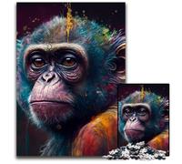 1000 Piece Puzzle Fantasy Monkey Impossible Jigsaw Puzzles for Adults for Teenager & Families, Perfect DIY Decor & Brain-Teasing Challenge 50x75CM/19.68x29.52inch