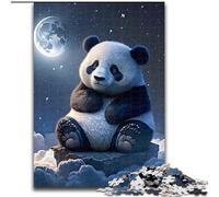 1000 Piece Puzzle Fantasy Panda Impossible Jigsaw Puzzles for Adults size 26x38cm Perfect DIY Art Decor Or Birthday Gift
