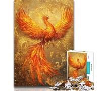 1000 Piece Puzzle Fantasy Phoenix Jigsaws 1000 Pieces for Teenagers,is Ideal As A Gift for The Whole Family Suitable for And 14 26x38cm