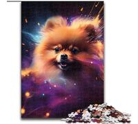 1000 Piece Puzzle Fantasy Pomeranian Puzzles for 1000 Piece Christmas Halloween Mother's Day New Year Easter Gift (Szie 50x75 cm)