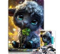 1000 Piece Puzzle Fantasy Sheep Jigsaws Puzzles 1000 Pieces for Adults Gifts,Learning Educational Toy for Is Ideal As A Gift for The Whole Family (26x38cm)