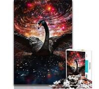 1000 Piece Puzzle Fantasy Swan 1000 Piece Jigsaw Puzzles for Teenagers Gifts,gifts for Friends And Family for for Age 14 (50x75cm)