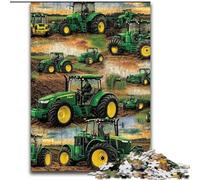 1000 Piece Puzzle Farm Implement Tractor Jigsaw Puzzle 1000 Pieces Family Bonding Activity, Unique Gift for Holidays & Birthdays (size 26x38cm)