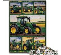 1000 Piece Puzzle Farm Implement Tractor Jigsaw Puzzles for Adults 1000 Family Interaction & Brain Challenge, Family Activity Challenge (Size 26x38cm)