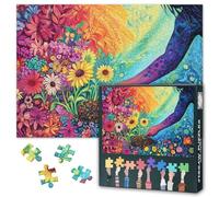 1000 Piece Puzzle for Adults A Beautiful and Symbolic Puzzles, Represents a Gradual Process of Emotional Healing and Growth Jigsaw Puzzles 1000 Pieces Impossible Puzzle, 19.5 x 27.5 Inch