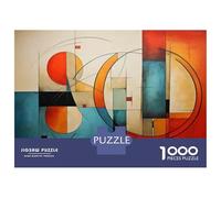 1000-piece Puzzle for Adults Abstract Art Painting-13 Jigsaw for Adults Anti-Stress Toys Difficult Challenge Unique Birthday And Xmas Gifts 38x26cm/1000pcs