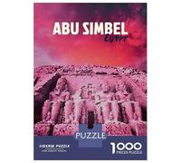 1000 Piece Puzzle for Adults, Abu Simbel Mosaic Artwork, Mindfulness Activity, for Puzzle Lovers, Pieces, 52x38cm/1000pcs