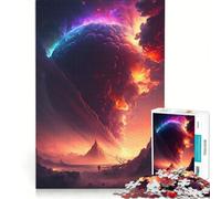 1000 Piece Puzzle For Adults Alien Apocalypse, Impossible Game, Fun Activities at Home, Christmas Birthday Gifts 38x26cm