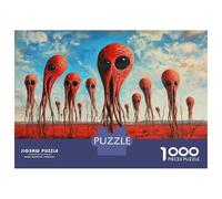1000-piece Puzzle for Adults Alien Life Forms Teenager Puzzles Anti-Stress Toys Difficult Challenge Fun Activities at Home 70x50cm/1000pcs