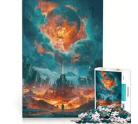 1000 Piece Puzzle For Adults Alypse Future Fire Scorched, Family Games, Train Your Brain And Hands, Deal As Gifts for The Whole Family 38x26cm