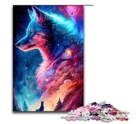 1000 Piece Puzzle For Adults Animal Nebula Wolf Game Puzzles for Is Ideal As A Gift for The Whole Family 1000 PCS(75x50cm)