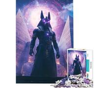 1000-piece Puzzle for Adults Anu gyptian God Fun Activities at Home Difficult Hard Impossible Game Suitable for Ages 14 And Up (50x75cm)